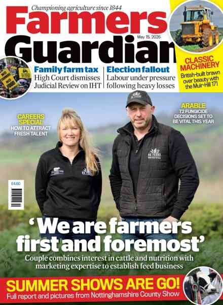 Farmers Guardian – 15 May 2026 Cover