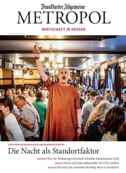 FAZ Metropol – Juni-Juli 2026 Cover