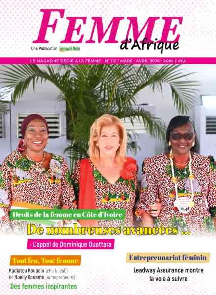 Femme d’Afrique – Mars-Avril 2026 Cover
