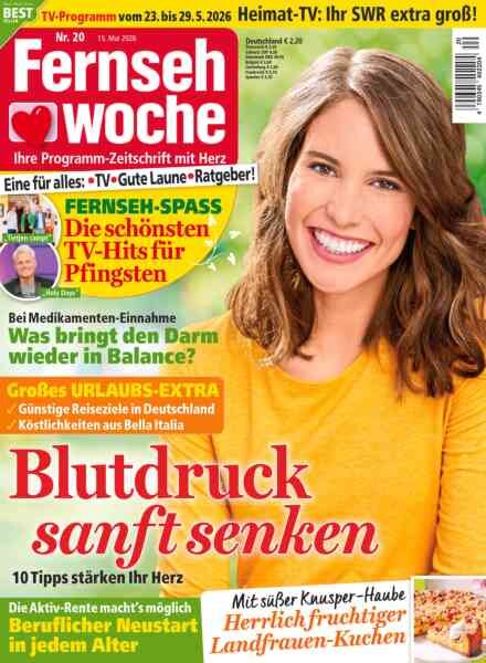 Fernsehwoche – 15 Mai 2026 Cover
