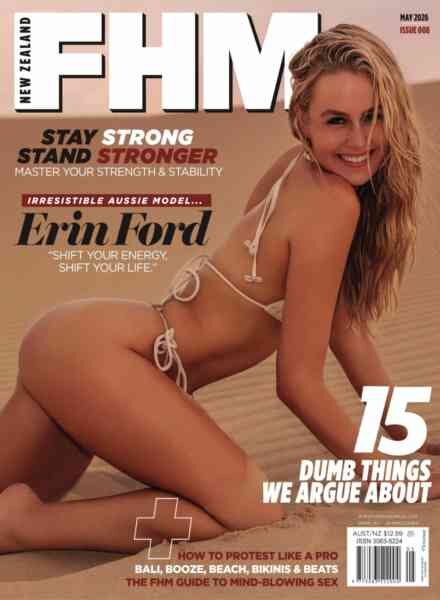 FHM New Zealand – May 2026 Cover