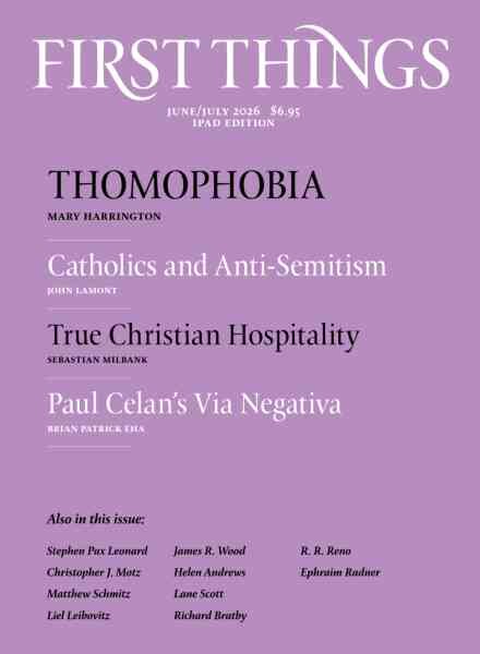 First Things – June-July 2026 Cover