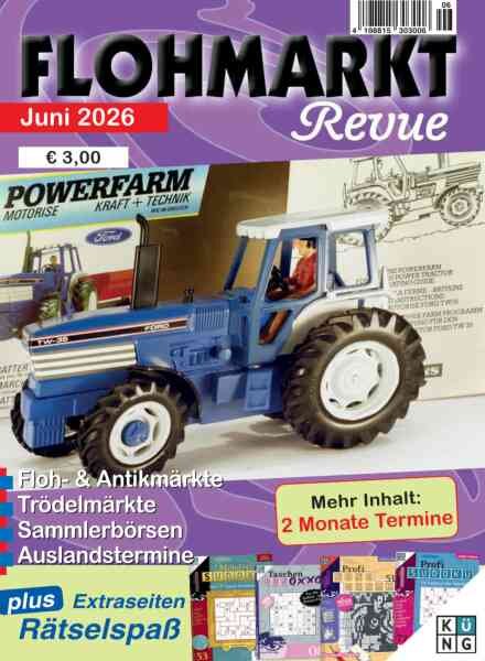 Flohmarkt Revue – Juni 2026 Cover