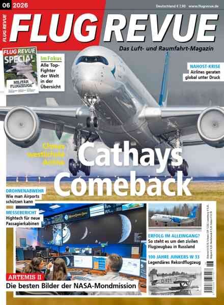 Flug Revue – Juni 2026 Cover