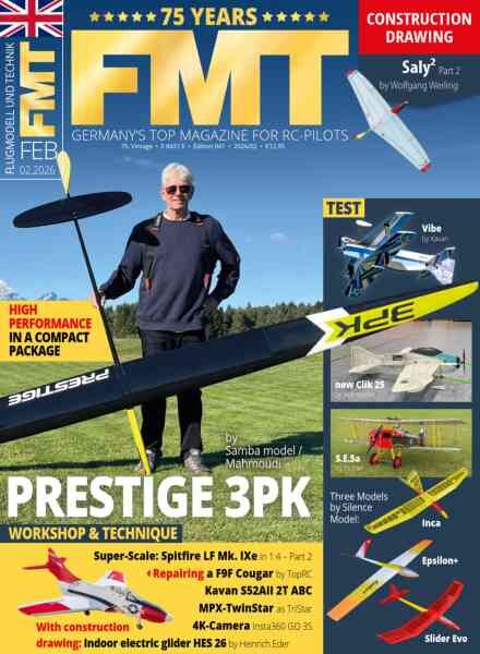 FMT Flight Model and Technic – February 2026 Cover