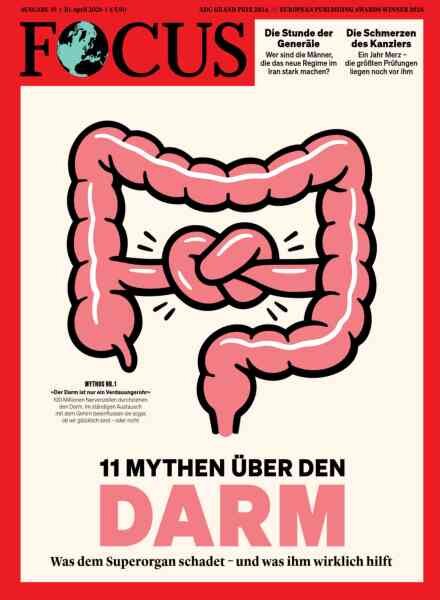 Focus – 30 April 2026 Cover
