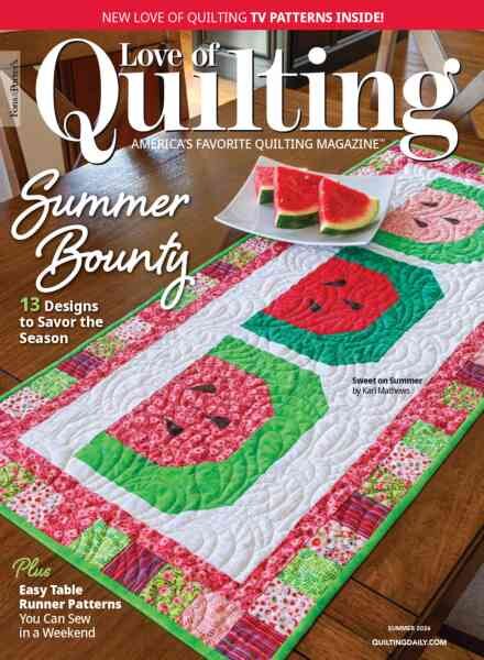 Fons & Porter’s Love of Quilting – Summer 2026 Cover