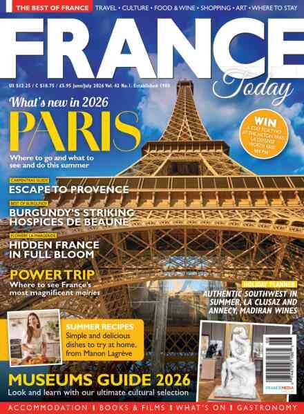 France Today Magazine US Edition – June-July 2026 Cover