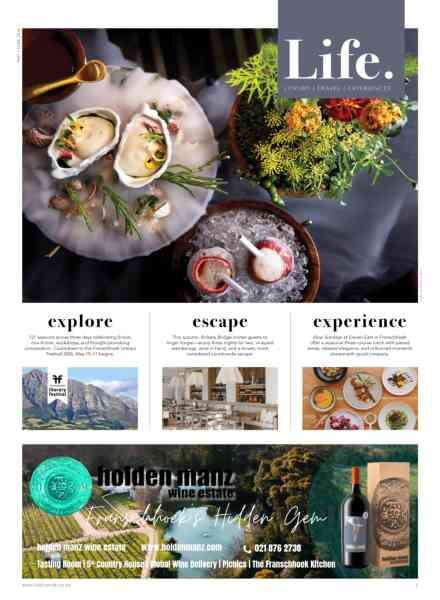 Franschhoek Life – May-June 2026 Cover