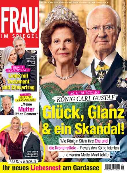 Frau im Spiegel – 6 Mai 2026 Cover