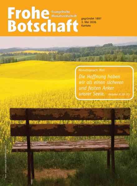 Frohe Botschaft – Mai 2026 Cover