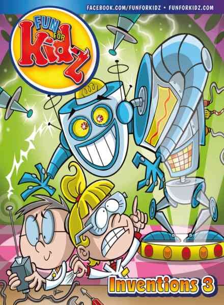 Fun For Kidz Magazine – Inventions 2026 Cover