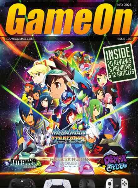 GameOn Magazine – Issue 199 May 2026 Cover