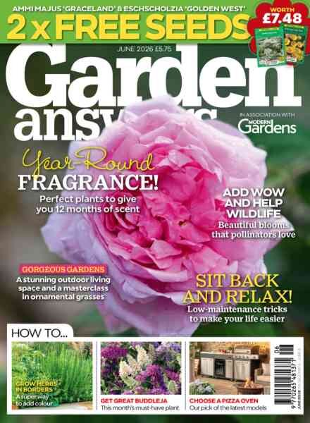 Garden Answers – June 2026 Cover