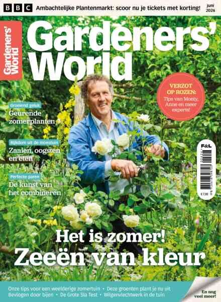 Gardeners’ World Netherlands – Juni 2026 Cover