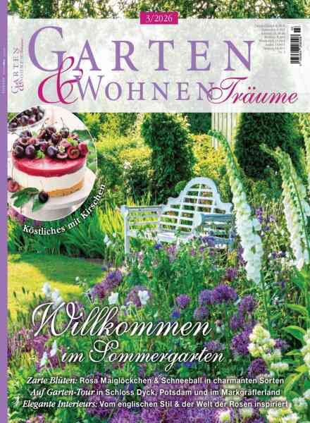 Garten & Wohnen Traume – Ausgabe 3 2026 Cover