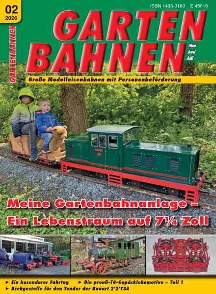 Gartenbahnen – Mai-Juni-Juli 2026 Cover