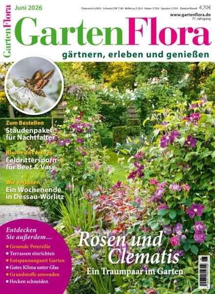 GartenFlora – Juni 2026 Cover