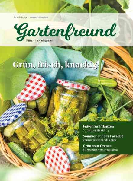 Gartenfreund – April 2026 Cover