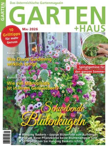 Garten+Haus – Mai 2026 Cover