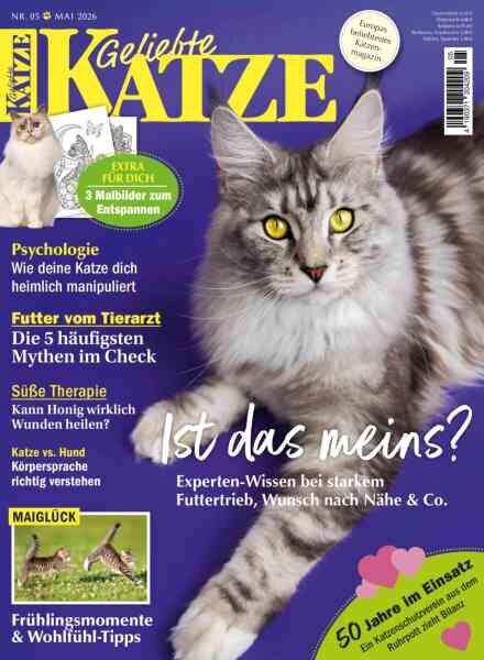 Geliebte Katze – Mai 2026 Cover