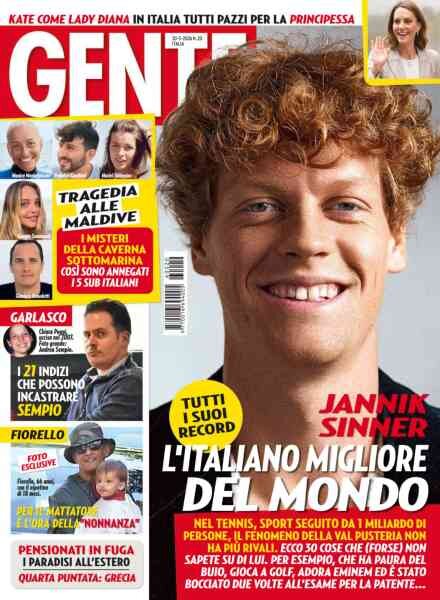 Gente Italia – 30 Maggio 2026 Cover
