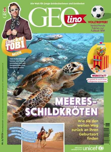 GEOlino Magazin – Nr 6 2026 Cover