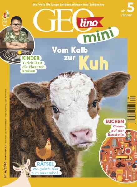 GEOlino mini – Nr 4 2026 Cover