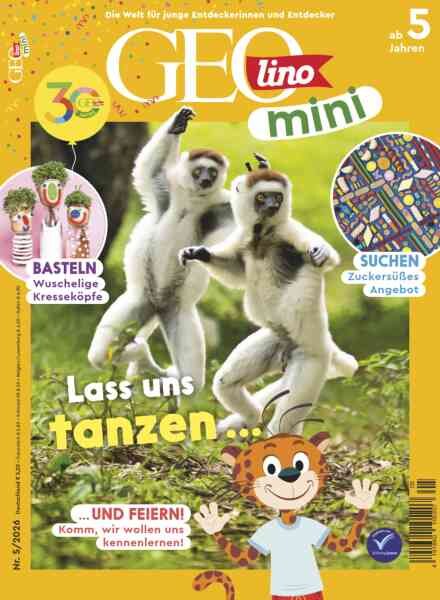 GEOlino mini – Nr 5 2026 Cover
