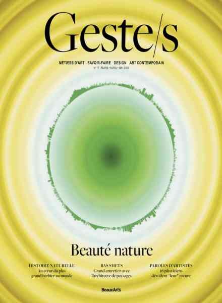 Geste-s – Mars-Mai 2026 Cover