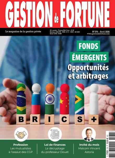 Gestion de Fortune – Avril 2026 Cover