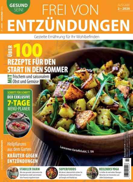 Gesund sein – Mai 2026 Cover