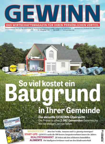 Gewinn – Mai 2026 Cover