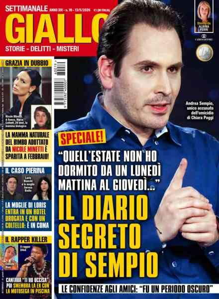 Giallo – 13 Maggio 2026 Cover