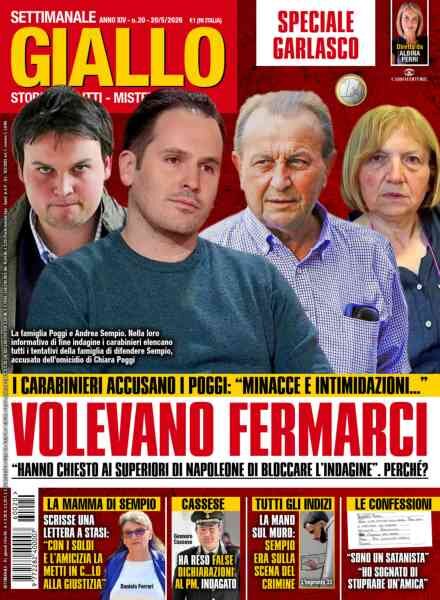 Giallo N20 – 20 Maggio 2026 Cover