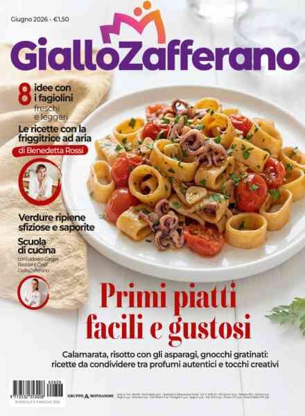 Giallo Zafferano – Giugno 2026 Cover