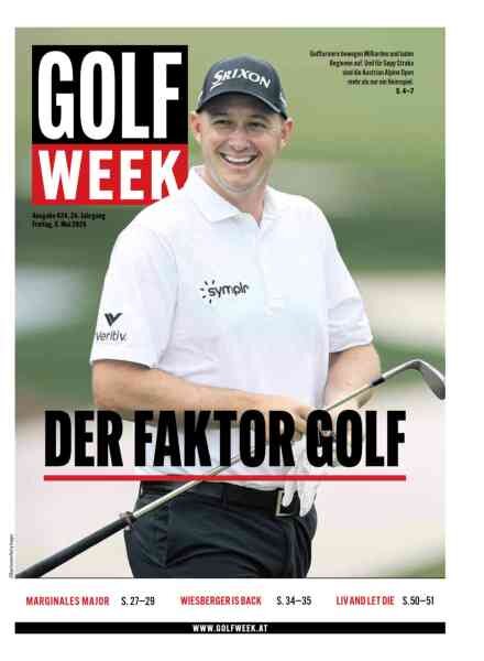 Golf Week – Mai 2026 Cover