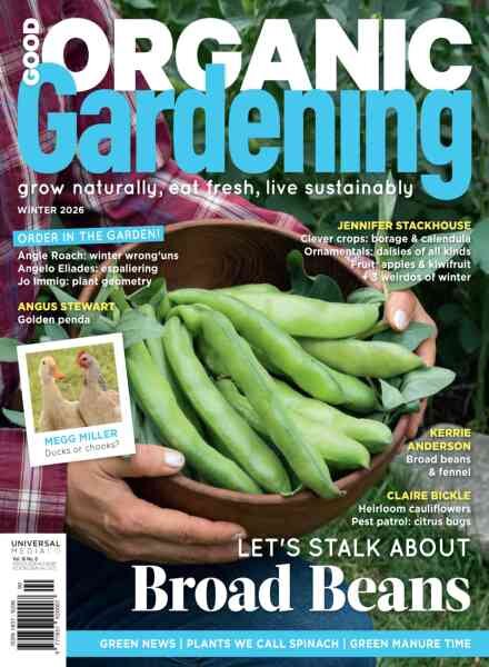 Good Organic Gardening – Issue 166 2026 Cover