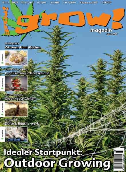 grow! Magazin – April 2026 Cover