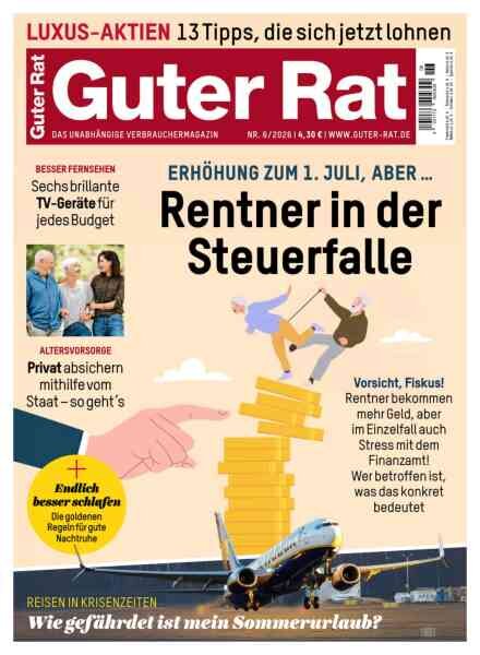 Guter Rat – Juni 2026 Cover