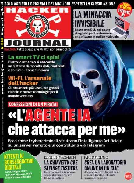 Hacker Journal – Giugno-Luglio 2026 Cover