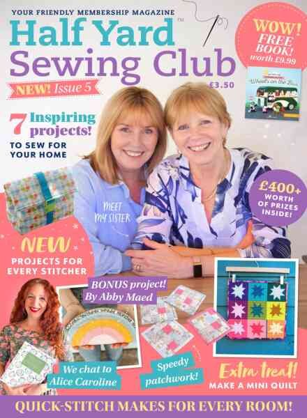Half Yard Sewing Club – Issue 5 2026 Cover
