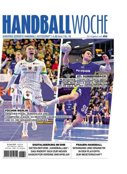 Handballwoche – 28 April 2026 Cover