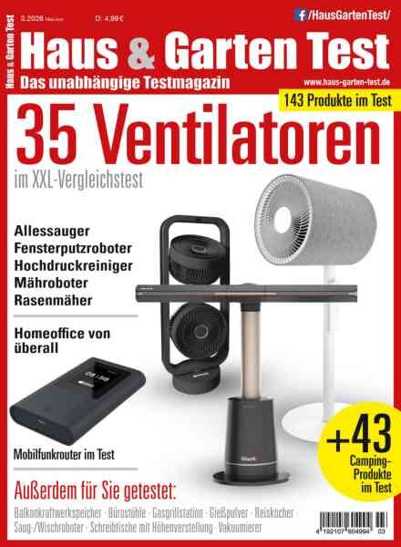 Haus & Garten Test – Mai-Juni 2026 Cover