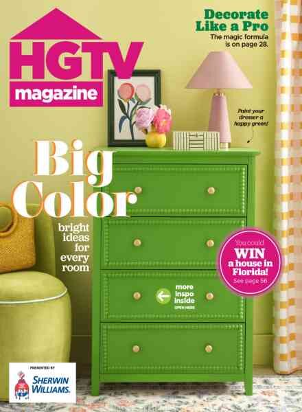 HGTV Magazine – May-June 2026 Cover