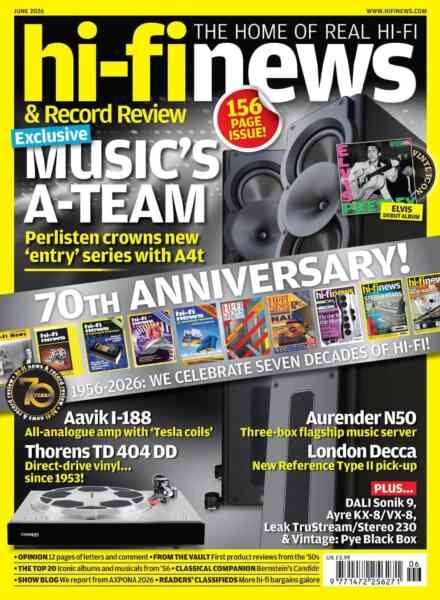 Hi-Fi News – June 2026 Cover