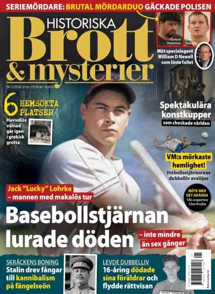 Historiska Brott & Mysterier – Maj 2026 Cover