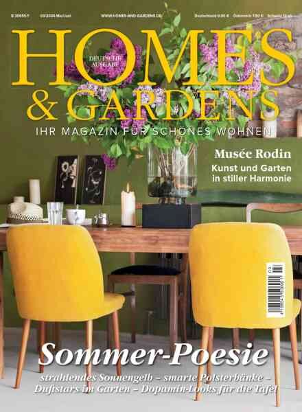Homes & Gardens Germany – Mai-Juni 2026 Cover