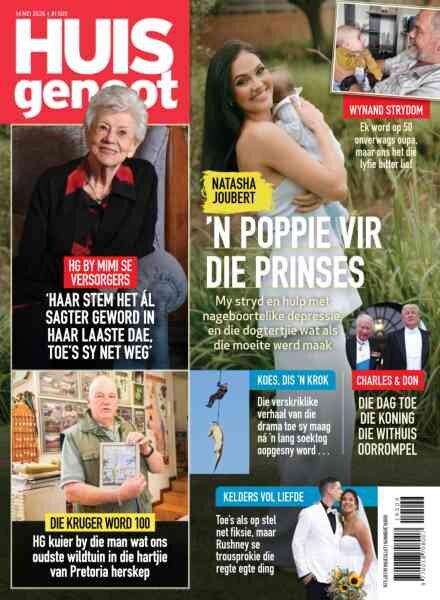 Huisgenoot – 14 May 2026 Cover