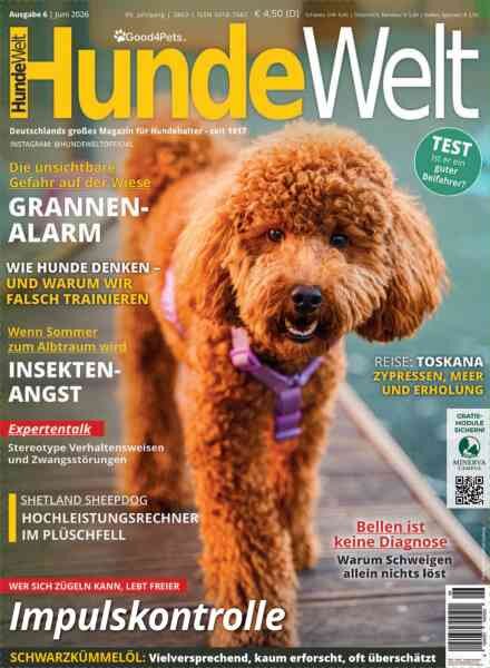 HundeWelt – Juni 2026 Cover